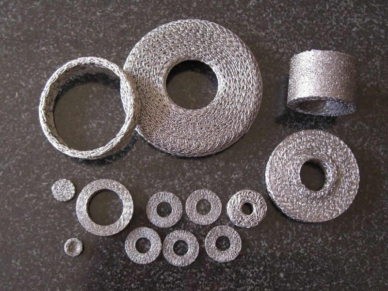 Compressed Knitted Mesh